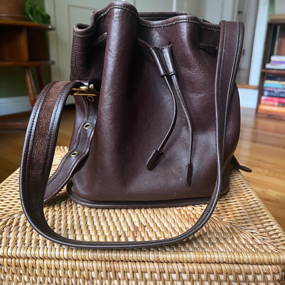 Coach Legacy Buckle Bucket Bag